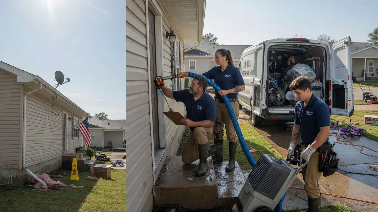 Ceiling Water Damage Restoration in Seneca, IL near me